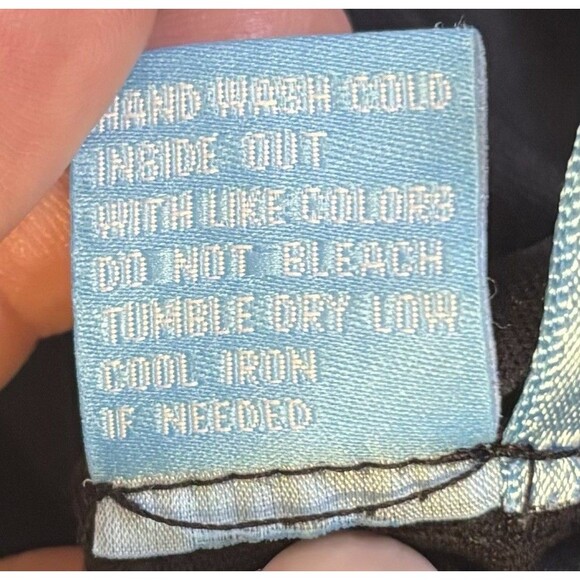 J MCLAUGHLIN Black Catalina Cloth Pants Medium Pull On Straight Leg Stretch - Picture 7 of 10